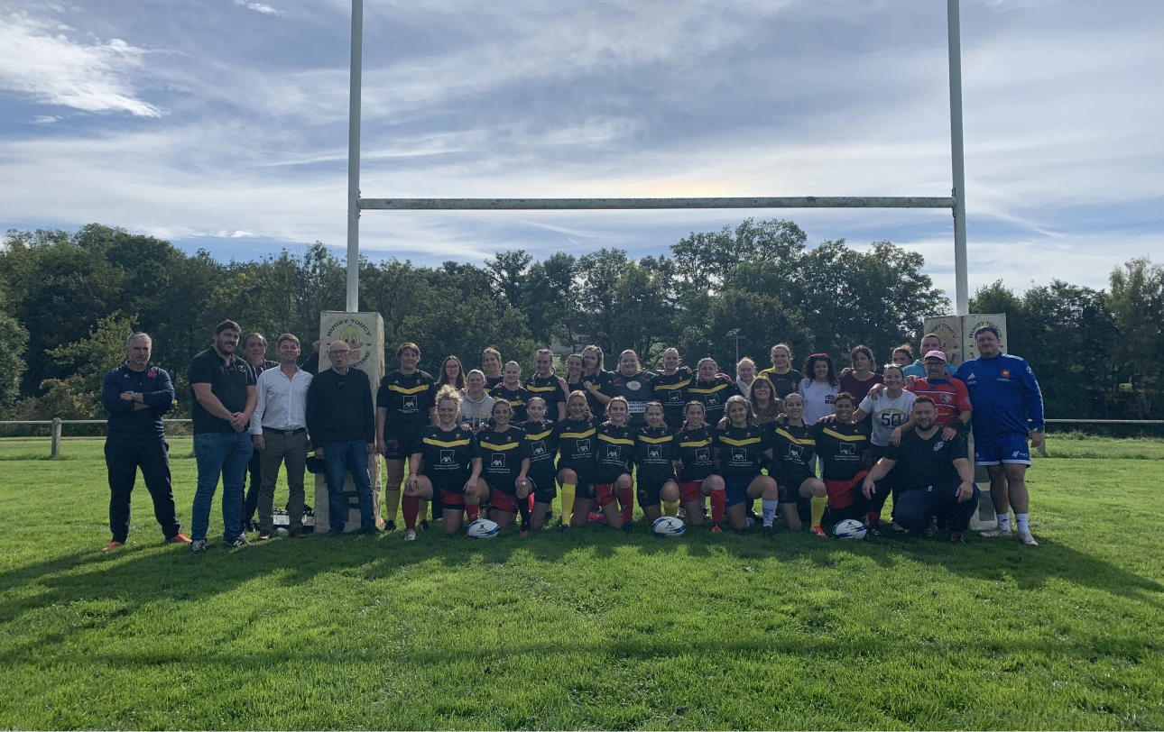 Photo pour Un nouveau terrain d’entraînement de rugby à Toucy